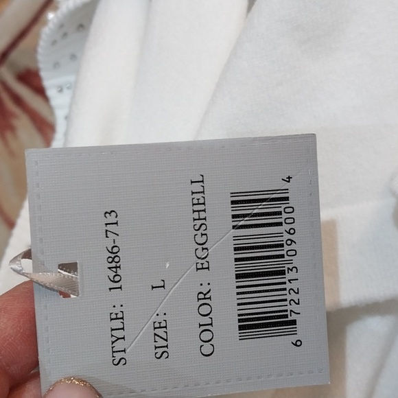 Nwt Liv MILANO Pearl-Embellished White Women's Sweater - Picture 3 of 10